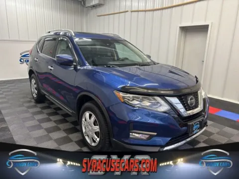Blue 2018 Nissan Rogue SL for sale in Syracuse, NY