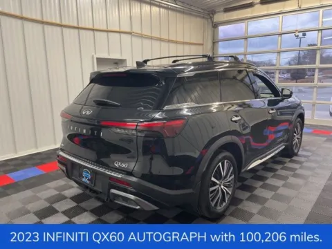 Another view of 2023 INFINITI QX60 Autograph for sale in Syracuse, NY at Candy Cars