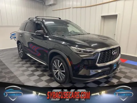 Black 2023 INFINITI QX60 Autograph for sale in Syracuse, NY