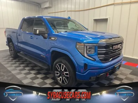 Blue 2022 GMC Sierra 1500 AT4 for sale in Syracuse, NY