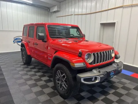 Photos of 2024 Jeep Wrangler Sahara for sale in Syracuse, NY at Candy Cars