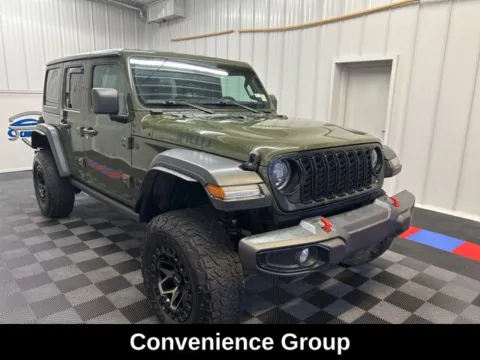 Another view of 2024 Jeep Wrangler Willys for sale in Syracuse, NY at Candy Cars