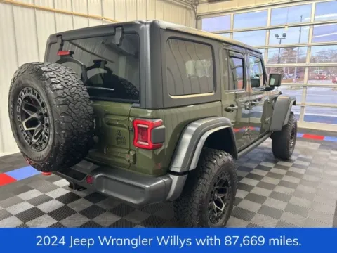 Another view of 2024 Jeep Wrangler Willys for sale in Syracuse, NY at Candy Cars