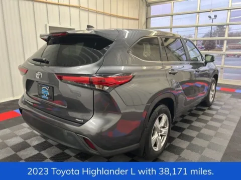 Another view of 2023 Toyota Highlander L for sale in Syracuse, NY at Candy Cars