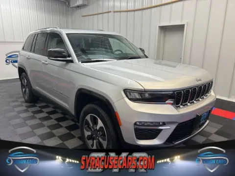 Silver 2023 Jeep Grand Cherokee 4xe for sale in Syracuse, NY