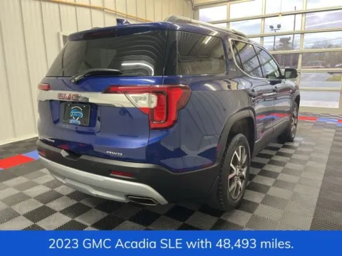 Another view of 2023 GMC Acadia SLE for sale in Syracuse, NY at Candy Cars