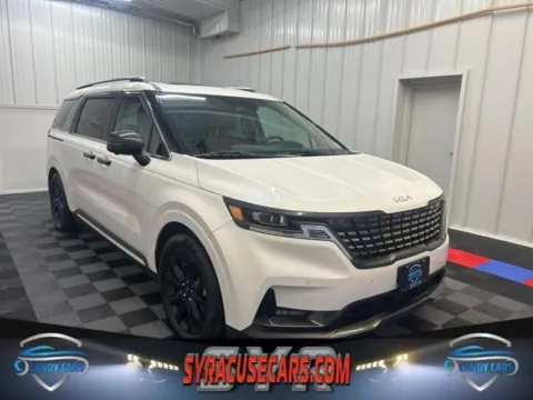 White 2024 Kia Carnival SX Prestige for sale in Syracuse, NY