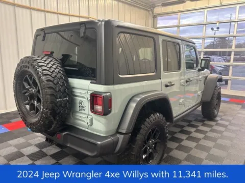 Another view of 2024 Jeep Wrangler Willys 4xe for sale in Syracuse, NY at Candy Cars