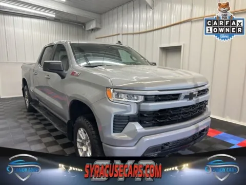Gray 2024 Chevrolet Silverado 1500 RST for sale in Syracuse, NY