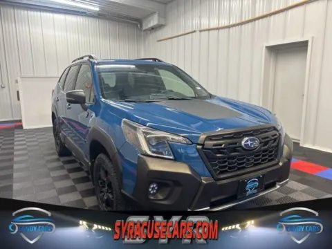 Blue 2022 Subaru Forester Wilderness for sale in Syracuse, NY