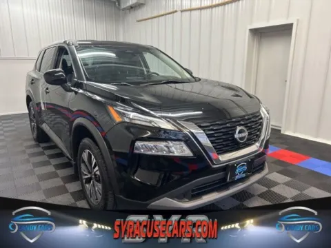 Black 2023 Nissan Rogue SV for sale in Syracuse, NY