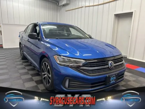 Blue 2023 Volkswagen Jetta 1.5T Sport for sale in Syracuse, NY