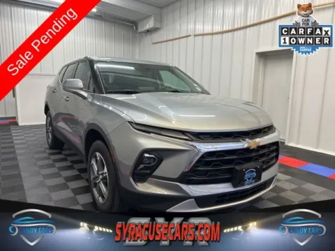 Gray 2024 Chevrolet Blazer LT for sale in Syracuse, NY