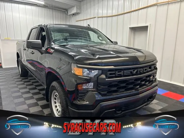 Black 2024 Chevrolet Silverado 1500 WT for sale in Syracuse, NY