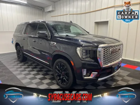 Blue 2023 GMC Yukon XL Denali for sale in Syracuse, NY