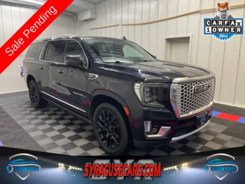 Blue 2023 GMC Yukon XL Denali for sale in Syracuse, NY