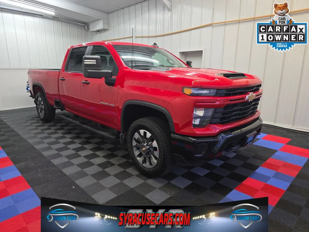 Red 2024 Chevrolet Silverado 2500HD Custom for sale in Syracuse, NY