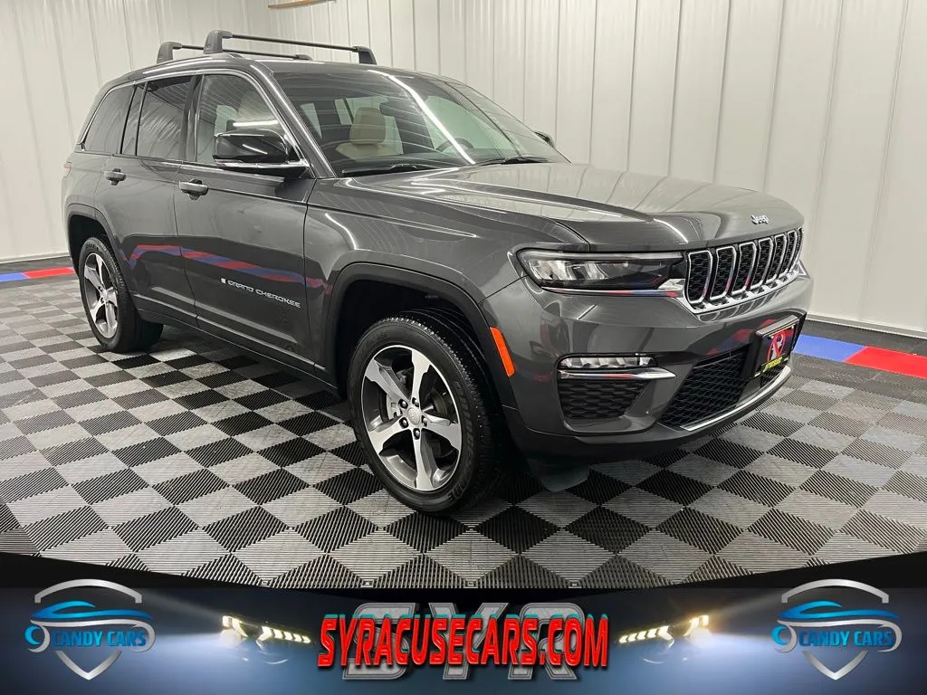 Gray 2023 Jeep Grand Cherokee 4xe for sale in Syracuse, NY