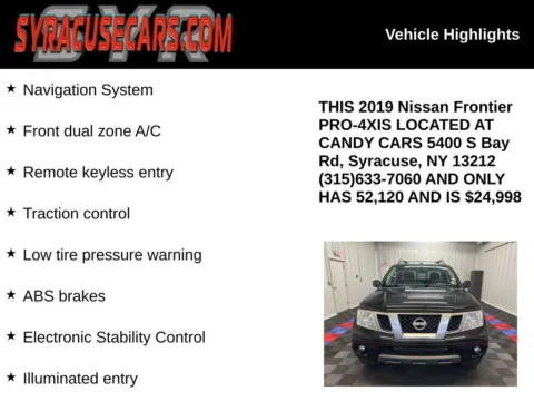 More photos of 2019 Nissan Frontier PRO-4X at Candy Cars, NY