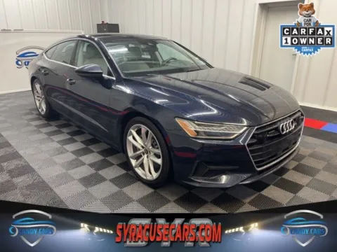 Blue 2022 Audi A7 55 Prestige for sale in Syracuse, NY