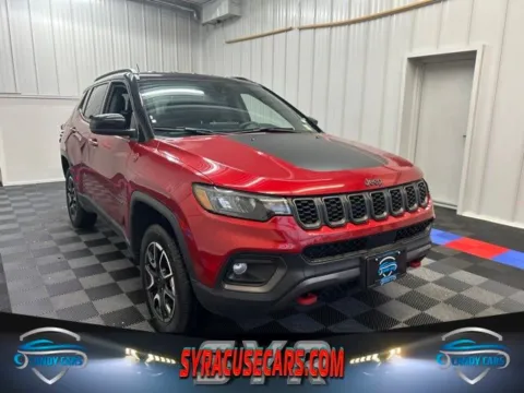 Red 2025 Jeep Compass Trailhawk for sale in Syracuse, NY