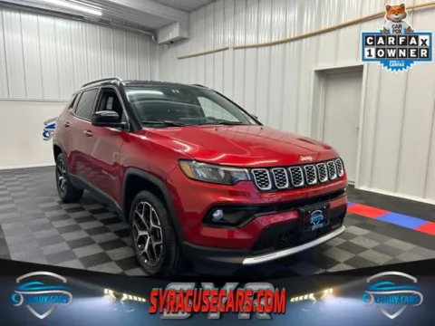 Red 2025 Jeep Compass Limited for sale in Syracuse, NY
