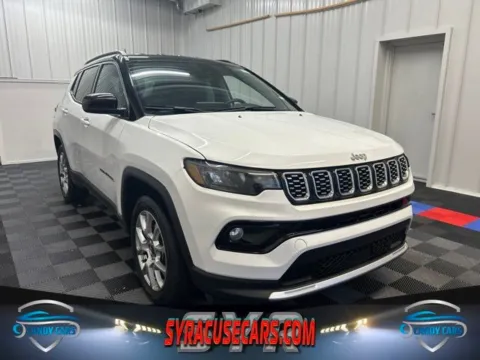 White 2025 Jeep Compass Limited for sale in Syracuse, NY