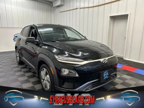 Black 2019 Hyundai Kona Electric Limited for sale in Syracuse, NY