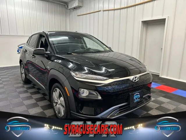 Black 2019 Hyundai Kona Electric Limited for sale in Syracuse, NY