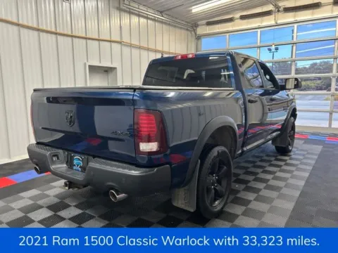 Another view of 2021 Ram 1500 Classic Warlock for sale in Syracuse, NY at Candy Cars