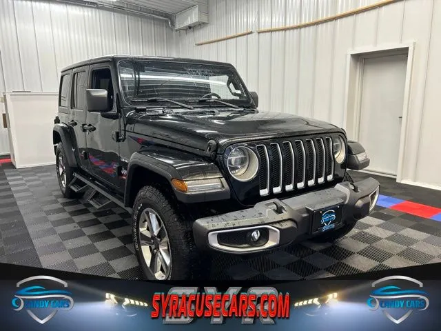 Black 2019 Jeep Wrangler Unlimited Sahara for sale in Syracuse, NY