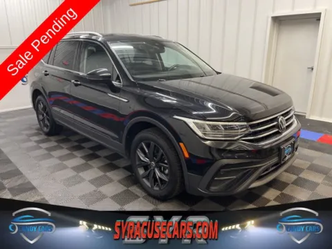 Black 2023 Volkswagen Tiguan 2.0T SE for sale in Syracuse, NY