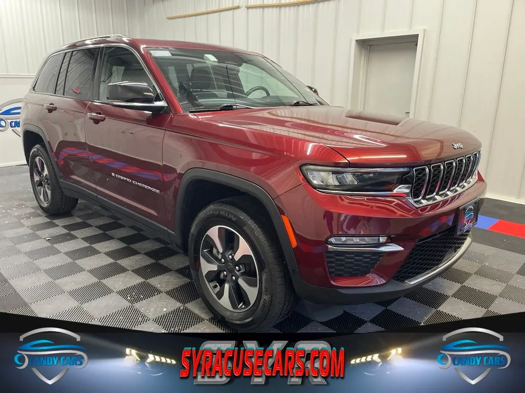 Red 2024 Jeep Grand Cherokee 4xe for sale in Syracuse, NY