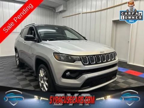 Silver 2025 Jeep Compass Limited for sale in Syracuse, NY