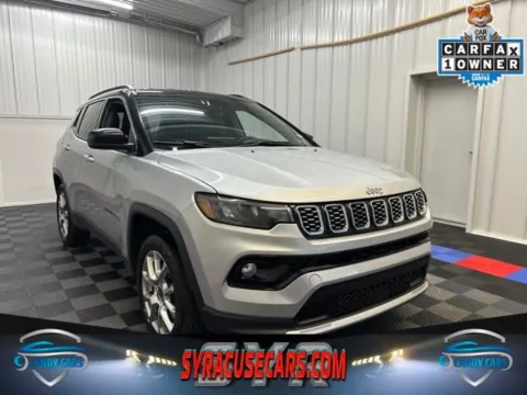 Silver 2025 Jeep Compass Limited for sale in Syracuse, NY