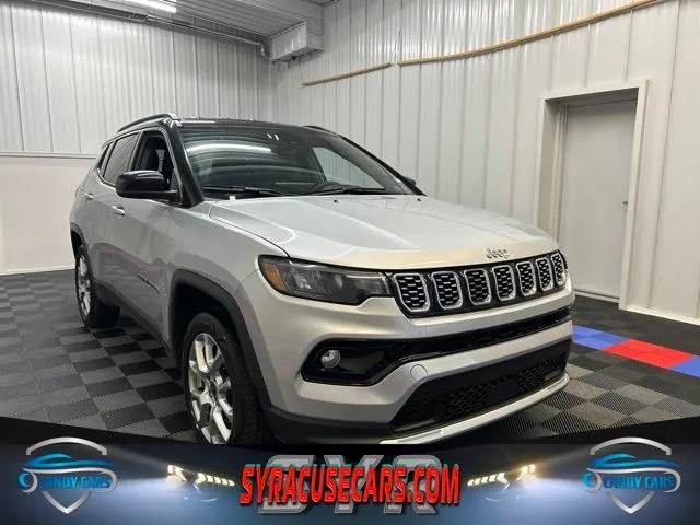 Silver 2025 Jeep Compass Limited for sale in Syracuse, NY
