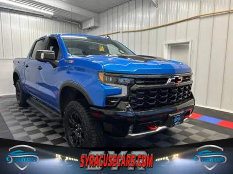 Blue 2025 Chevrolet Silverado 1500 ZR2 for sale in Syracuse, NY