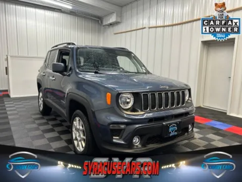 Blue 2021 Jeep Renegade Latitude for sale in Syracuse, NY