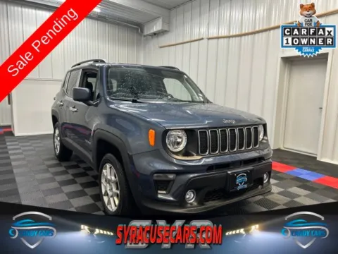 Blue 2021 Jeep Renegade Latitude for sale in Syracuse, NY