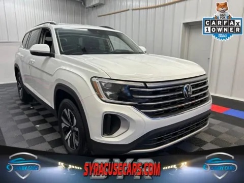 White 2024 Volkswagen Atlas 2.0T SE for sale in Syracuse, NY