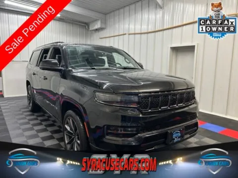 Black 2024 Jeep Grand Wagoneer L Series II for sale in Syracuse, NY