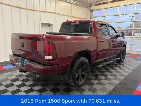 Another view of 2018 Ram 1500 Sport for sale in Syracuse, NY at Candy Cars