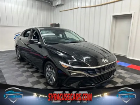 Black 2025 Hyundai Elantra Hybrid Blue for sale in Syracuse, NY
