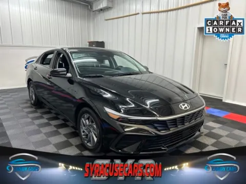 Black 2025 Hyundai Elantra Hybrid Blue for sale in Syracuse, NY