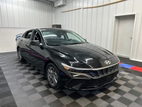 Another view of 2025 Hyundai Elantra Hybrid Blue for sale in Syracuse, NY at Candy Cars