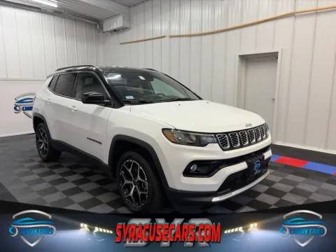 White 2025 Jeep Compass Limited for sale in Syracuse, NY