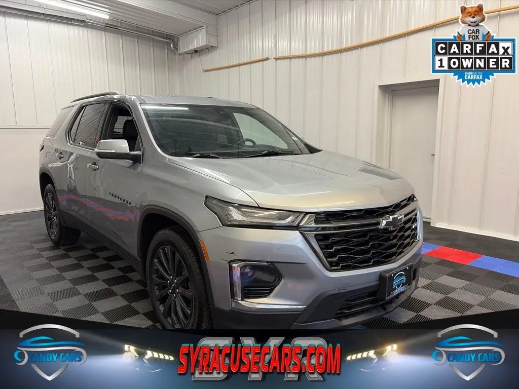 Gray 2023 Chevrolet Traverse RS for sale in Syracuse, NY