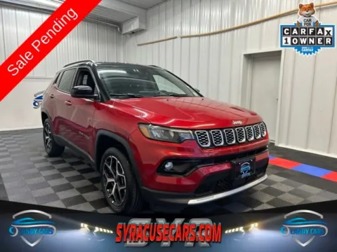 Red 2025 Jeep Compass Limited for sale in Syracuse, NY