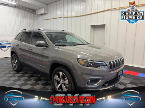 Gray 2021 Jeep Cherokee Limited for sale in Syracuse, NY
