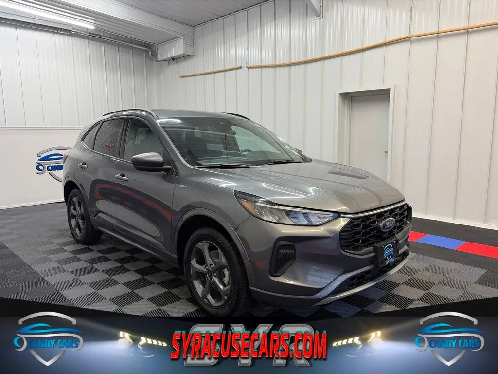 Gray 2023 Ford Escape ST-Line for sale in Syracuse, NY